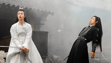 обоя разное, знаменитости, ван, ибо, сяо, чжань, съемки, костюмы, меч