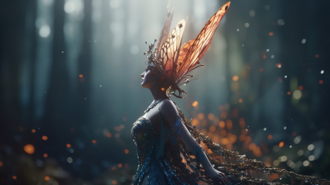 Обои картинки фото фэнтези, феи, фея