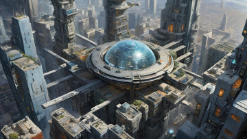 Картинка фэнтези иные+миры +иные+времена нейросети графика нейроарт ai art нейронные сети рисунки нейро искусство нейрографика graphics neuroart neural networks drawings neuro neurography город будущего