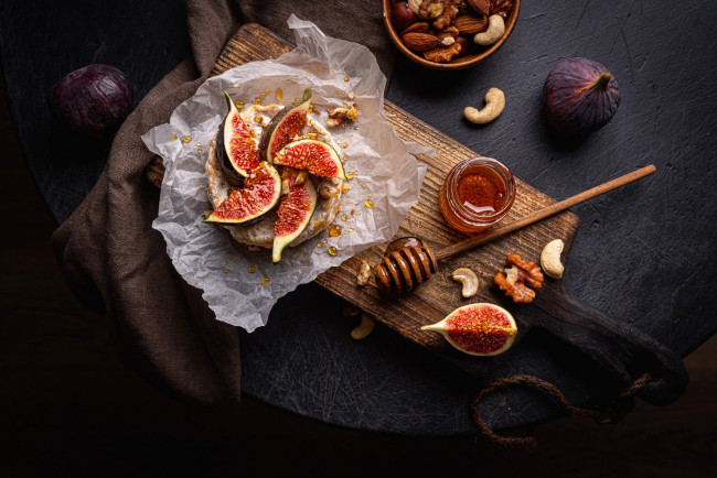 Обои картинки фото еда, инжир