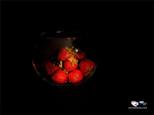 Картинка еда клубника земляника