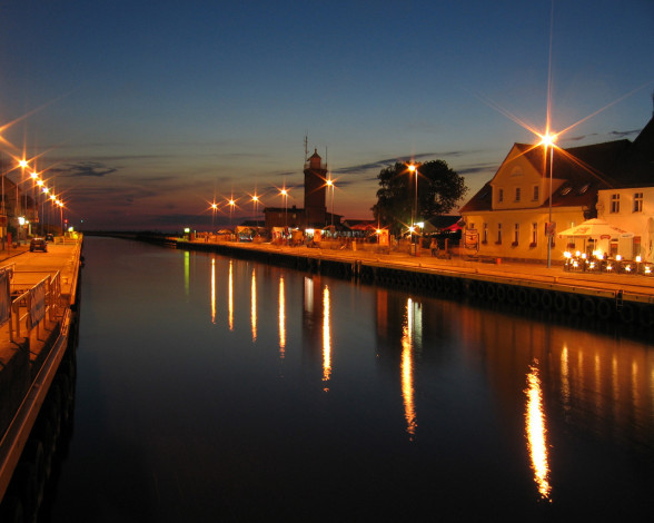 Обои картинки фото города, огни, ночного