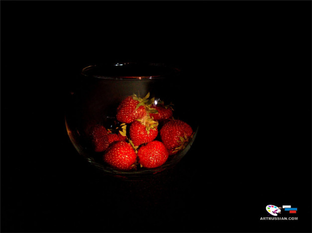 Обои картинки фото еда, клубника, земляника