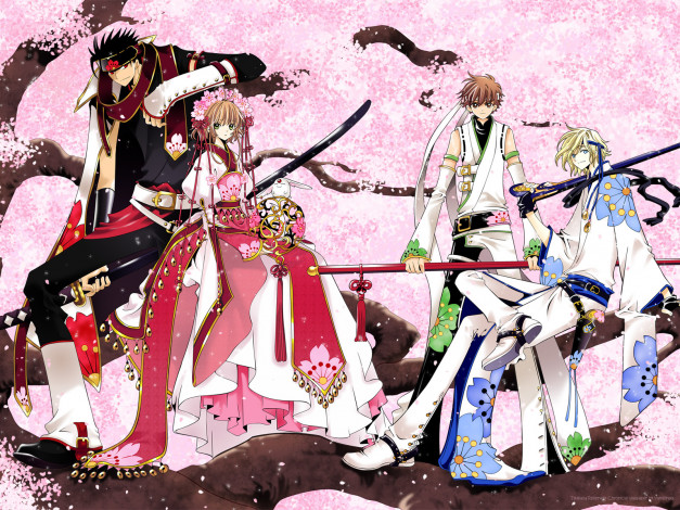 Обои картинки фото аниме, tsubasa, reservoir, chronicles