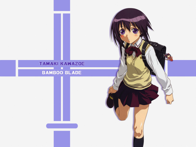 Обои картинки фото аниме, bamboo, blade