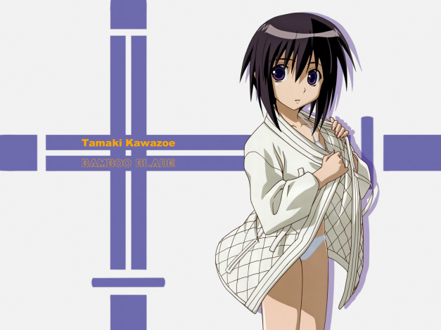 Обои картинки фото аниме, bamboo, blade