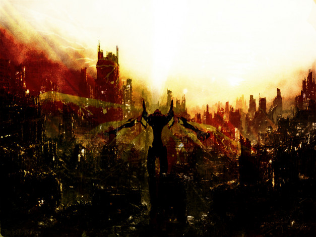 Обои картинки фото аниме, evangelion
