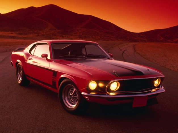 Обои картинки фото автомобили, mustang