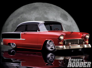 Картинка 1955 chevrolet 210 sedan автомобили