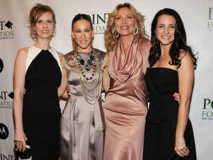 Картинка Sarah+Jessica+Parker cynthia nixon    kim cattrall kristin davis девушки