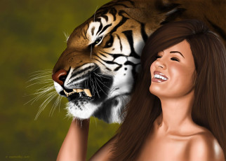 Картинка фэнтези красавицы чудовища