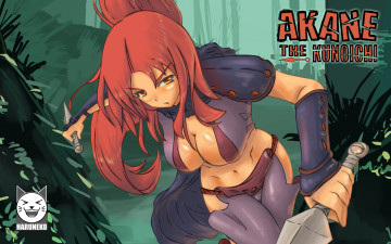 Картинка akane the kunoichi аниме weapon blood technology