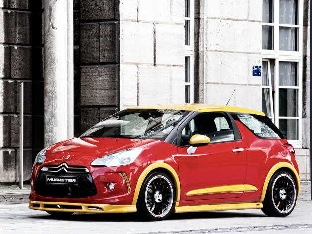 Обои картинки фото musketier, citroen, ds3, автомобили