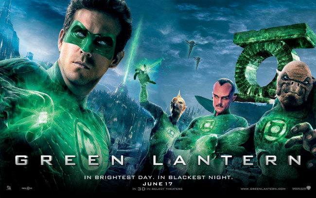 Обои картинки фото green, lantern, кино, фильмы