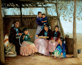 Картинка sharon brening рисованные maetriarchs hozho