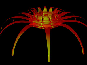 Картинка 3д графика другое шипы