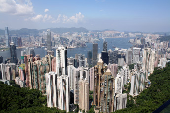 Картинка города гонконг китай hong kong