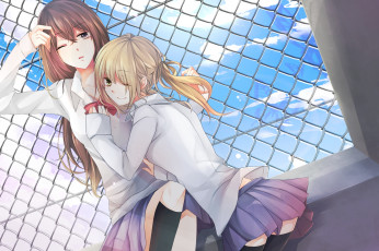 Картинка аниме *unknown другое девушки школьная форма