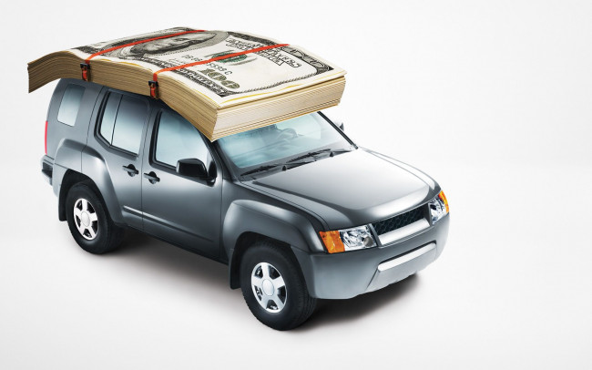 Обои картинки фото автор, mark, holthusen, разное, компьютерный, дизайн, автомобиль, доллары