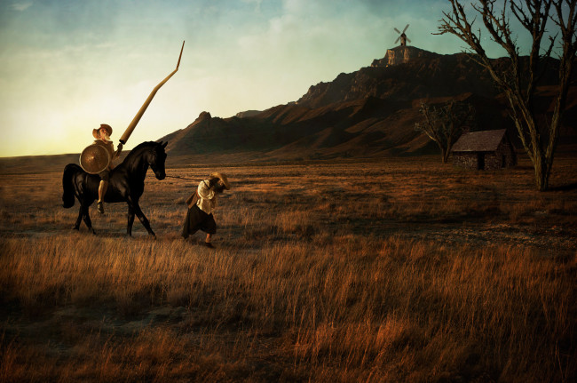 Обои картинки фото автор, mark, holthusen, мужчины, unsort, дон, кихот