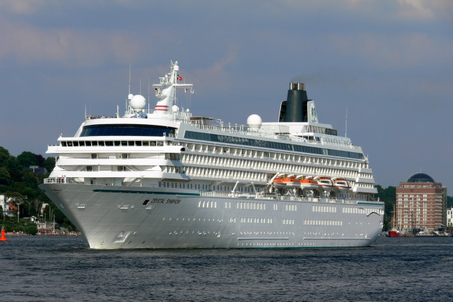 Обои картинки фото корабли, лайнеры, crystal, symphony