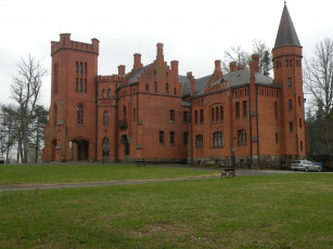 Картинка эстония валгамаа усадьба sangaste города здания дома ландшафт