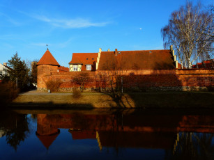 Картинка германия бранденбург города улицы площади набережные река дома