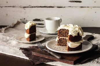 Картинка еда пирожные кексы печенье пирожное крем вилка