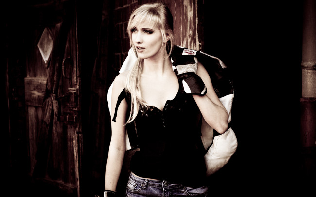 Обои картинки фото -Unsort Блондинки, девушки, unsort, блондинки, джинсы