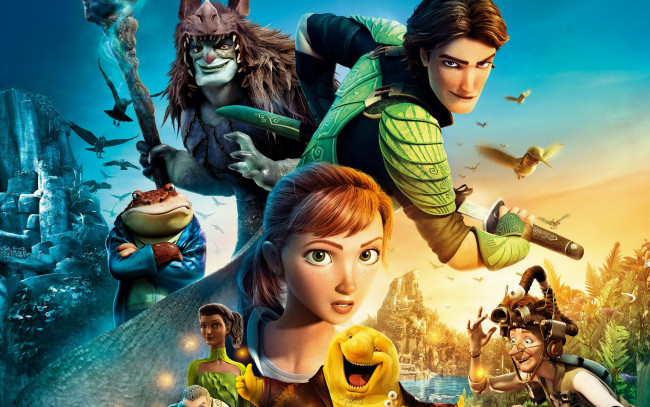 Обои картинки фото epic, мультфильмы, mary, katherine, персонажи
