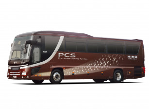 Картинка автомобили автобусы hino selega