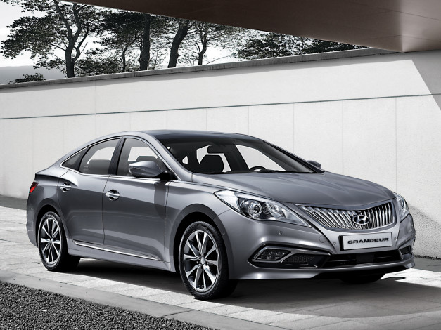 Обои картинки фото автомобили, hyundai, grandeur, hg, 2014, г