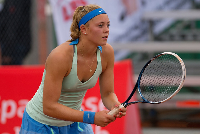 Обои картинки фото witth&, 246, ft carina, спорт, теннис, девушка, ракетка, корт