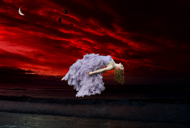 Обои картинки фото фэнтези, фотоарт, девушка