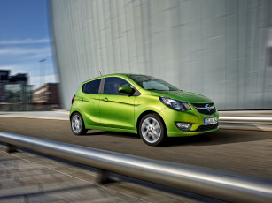 Картинка автомобили opel зеленый 2015г karl