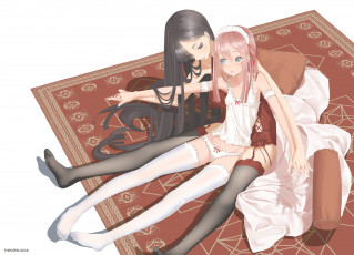 Картинка аниме unknown +другое throtem арт девушки