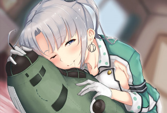 Картинка аниме kantai+collection kantai collection akitsushima kancolle chizurusou iduru 39 арт девушка