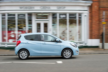 обоя автомобили, vauxhall, серый, 2015г, viva