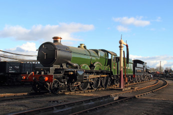 Картинка техника паровозы дорога рельсы паровоз железная