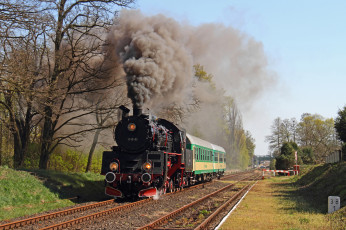Картинка техника паровозы паровоз рельсы дорога железная