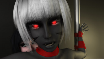 Картинка 3д+графика существа+ creatures фон вампир взгляд