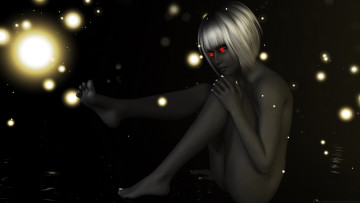 Картинка 3д+графика существа+ creatures вампир фон взгляд