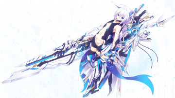 Картинка аниме оружие +техника +технологии shio броня девушка арт shia-ushio