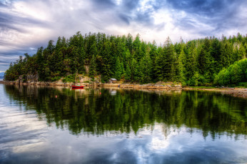 Картинка природа реки озера река лес