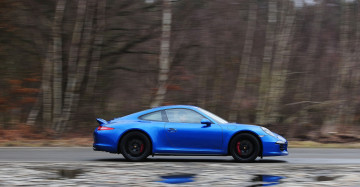 Картинка автомобили porsche 911 991 2014г uk-spec coupe gts carrera