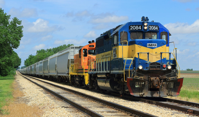 Обои картинки фото техника, поезда, состав, локомотив, рельсы