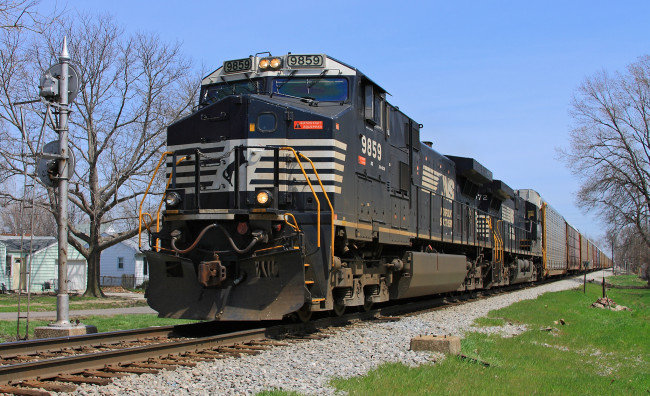 Обои картинки фото техника, поезда, состав, локомотив, рельсы