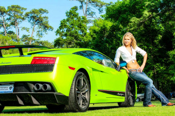 Картинка lamborghini+girls+4 автомобили -авто+с+девушками girls lamborghini