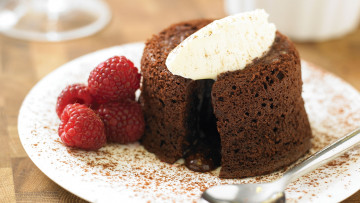 Картинка еда пирожные +кексы +печенье маффин малина