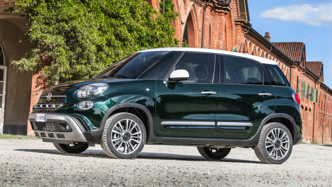 Обои картинки фото fiat 500l cross 2018, автомобили, fiat, 2018, 500l, cross